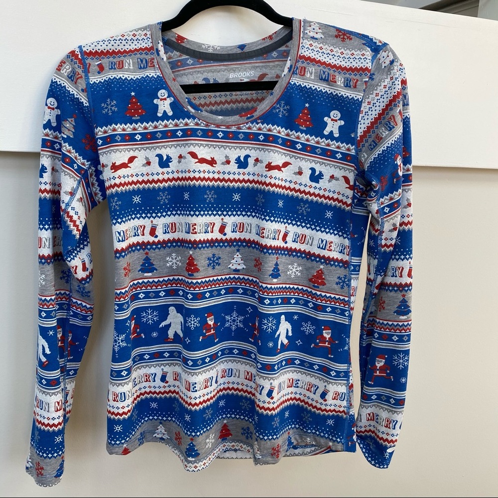 Brooks Holiday Longsleeve Running Tee